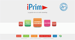 Desktop Screenshot of iprim.fr